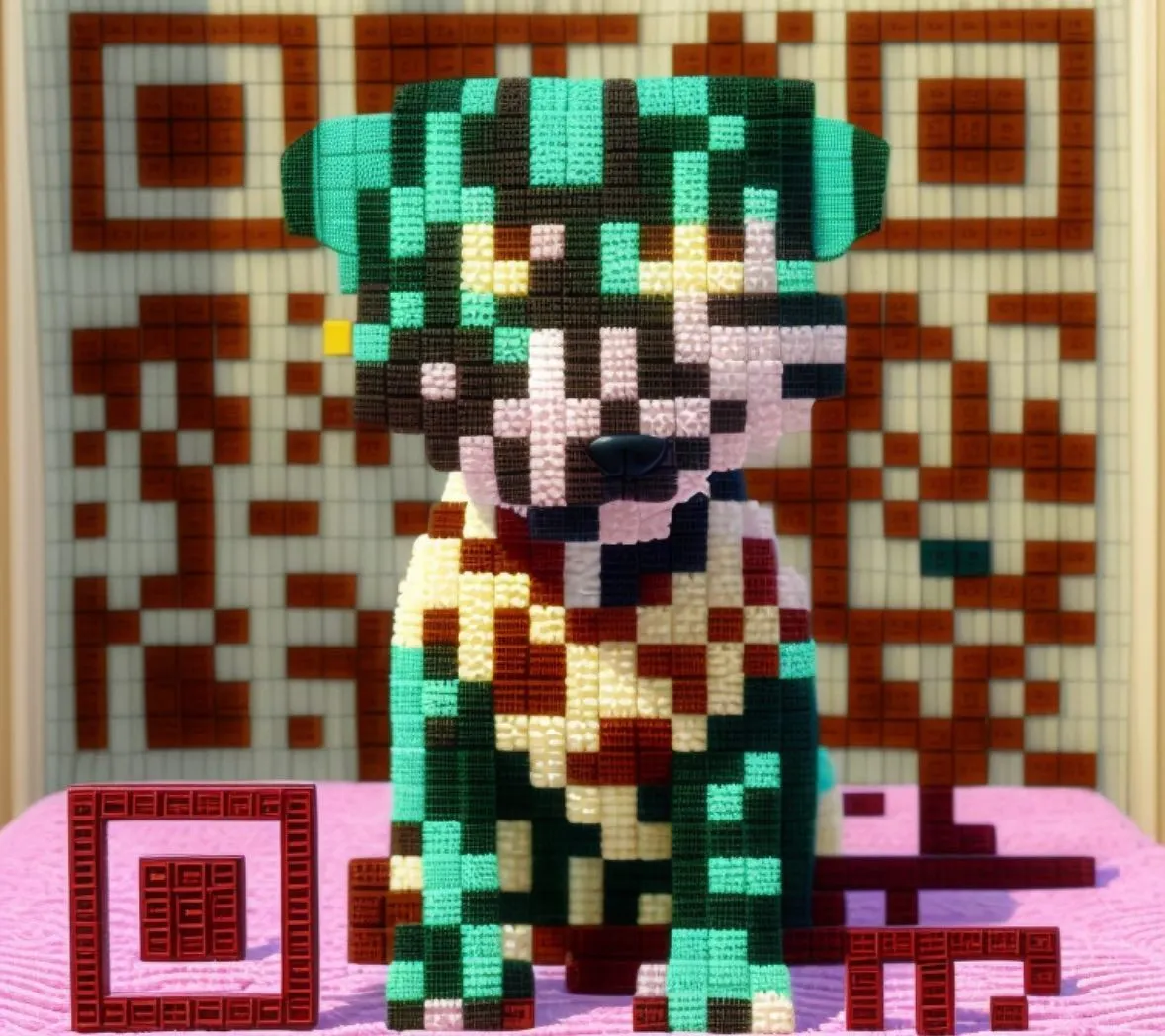 KIRIBASSのホームページをQR ARTに